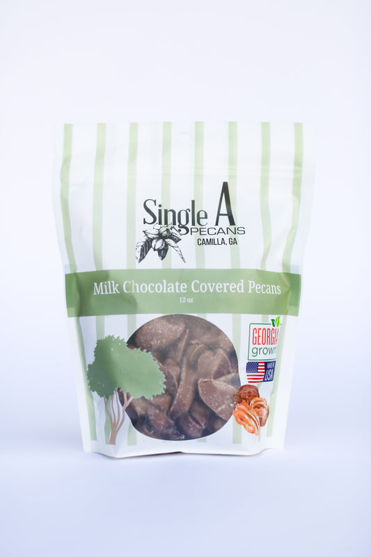 Milk Chocolate Covered Pecans