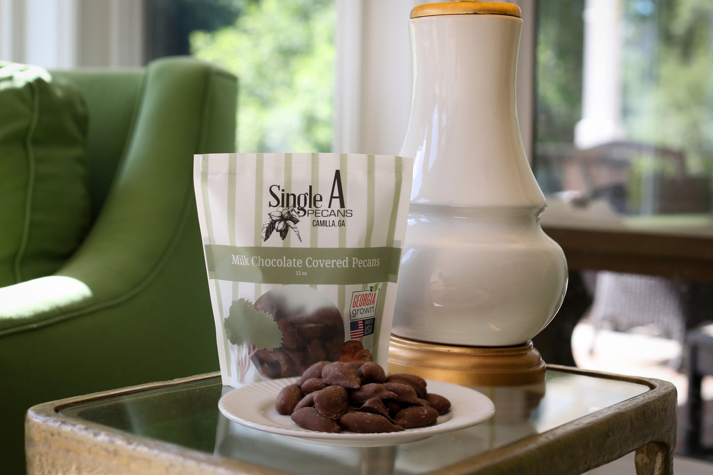 Milk Chocolate Covered Pecans