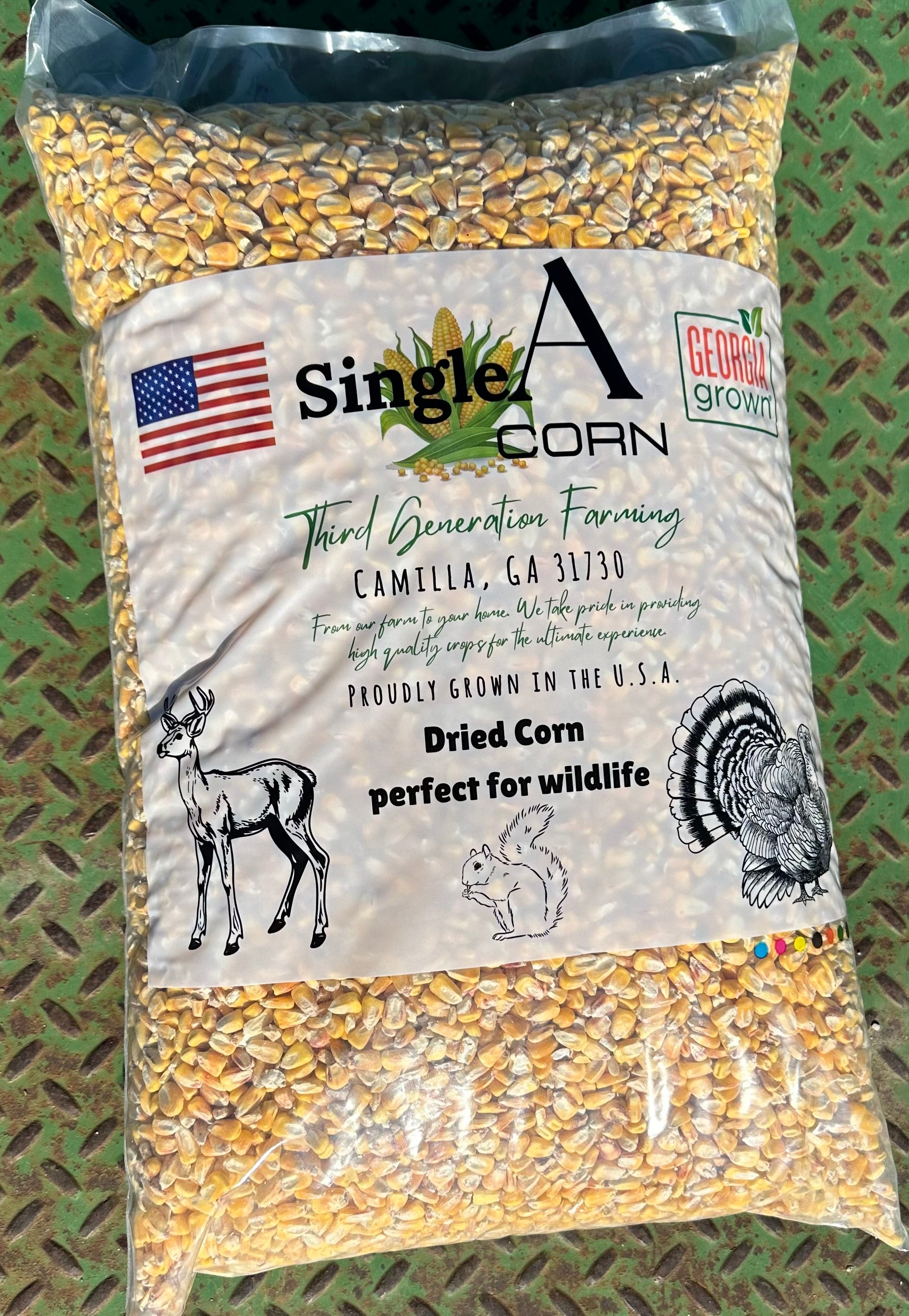 21 lbs Shelled & Dried Whole Kernel Corn – Single A Farm Store