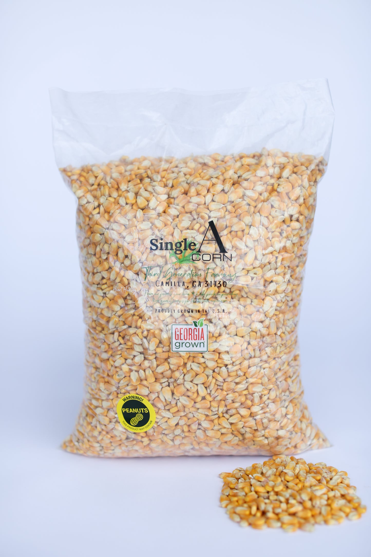Premium Dried and Shelled Whole Kernel Corn 10lbs